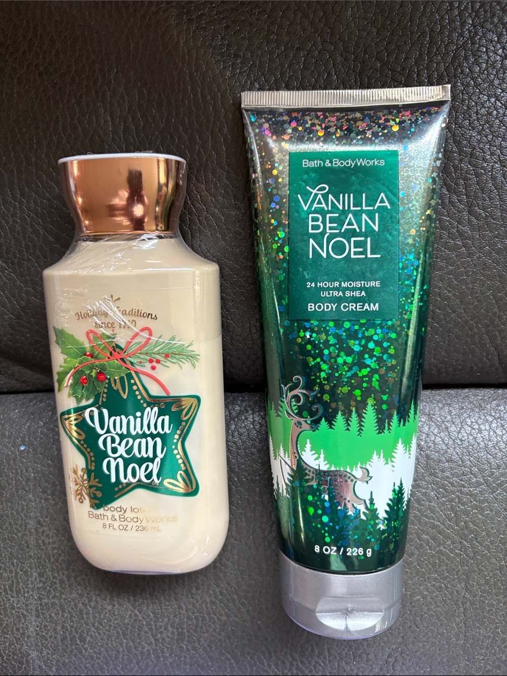 Bath and body set in vanilla bean Noel